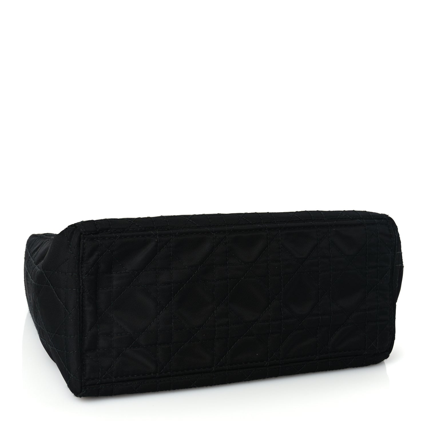 Christian Dior Nylon Cannage Medium Lady Dior Black 3 of 8
