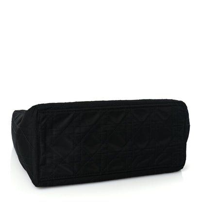 Christian Dior Nylon Cannage Medium Lady Dior Black 3 of 8