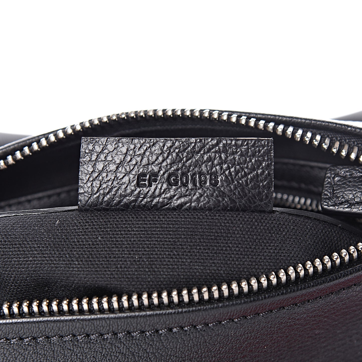 Sugar Goatskin Striped Small Pandora Red Black