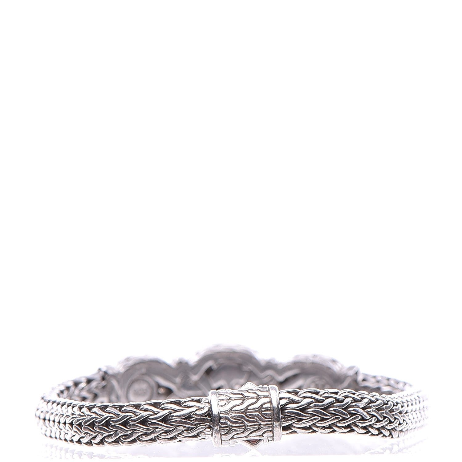 John Hardy Sterling Silver Black Onyx Diamond Batu Sari Bracelet 3 of 6