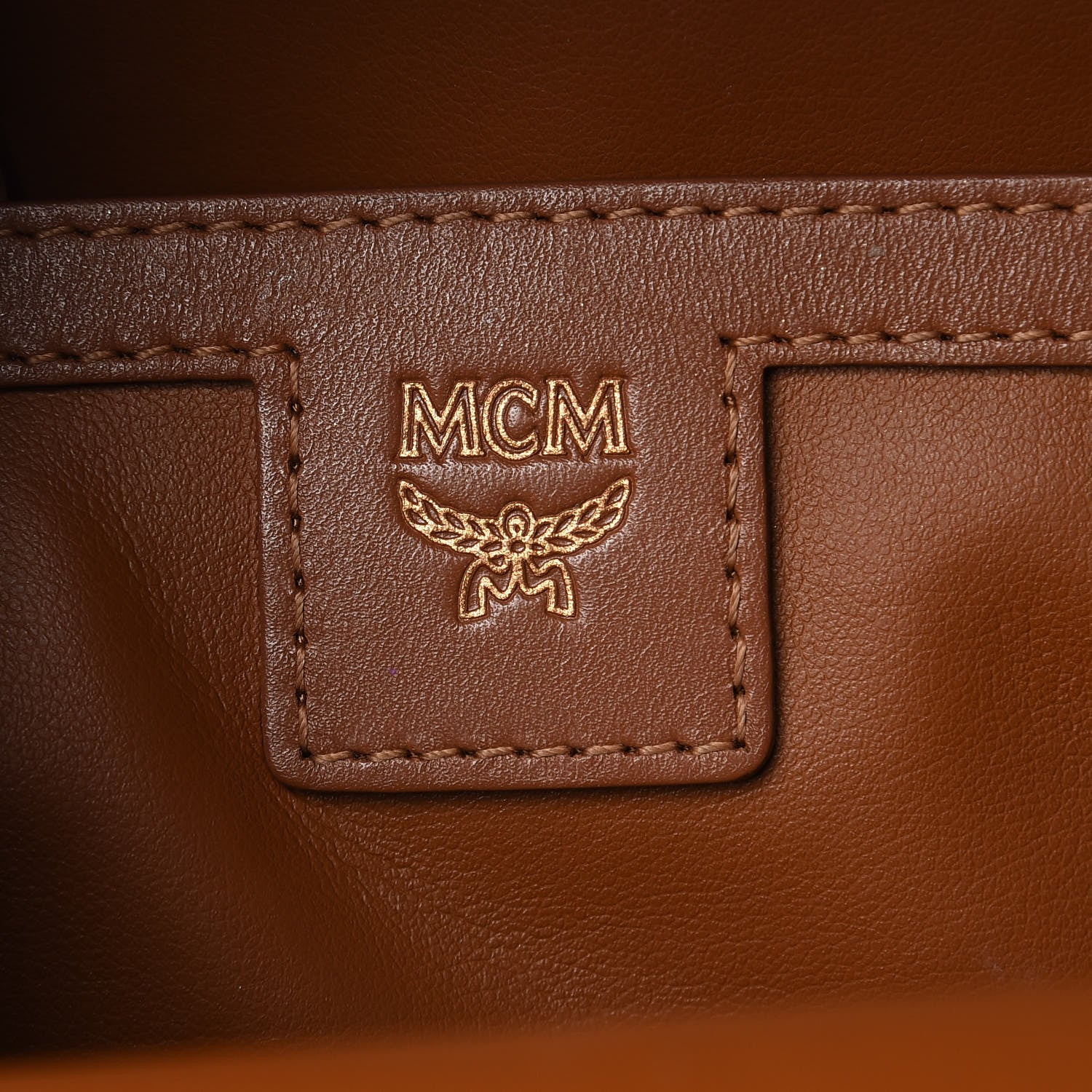 MCM Visetos Small Side Stud Stark Backpack Black 6 of 12