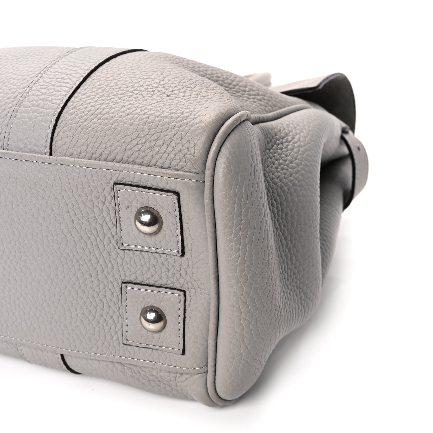 Mulberry Small Classic Grain Bayswater Pale Grey 6 of 10