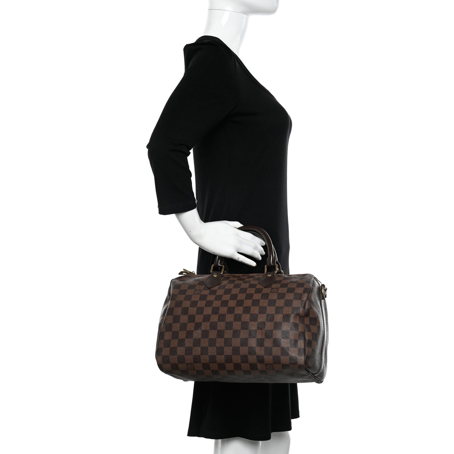 Damier Ebene Speedy Bandouliere 30