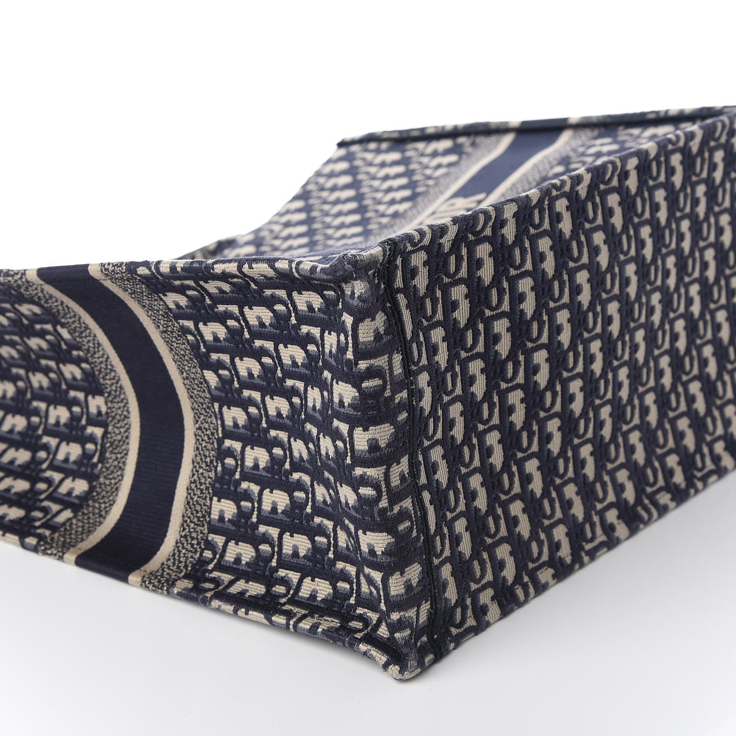 Christian Dior Oblique Book Tote Blue Multicolor 6 of 11