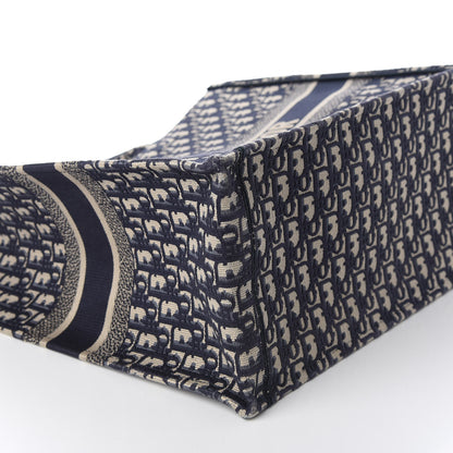 Christian Dior Oblique Book Tote Blue Multicolor 6 of 11