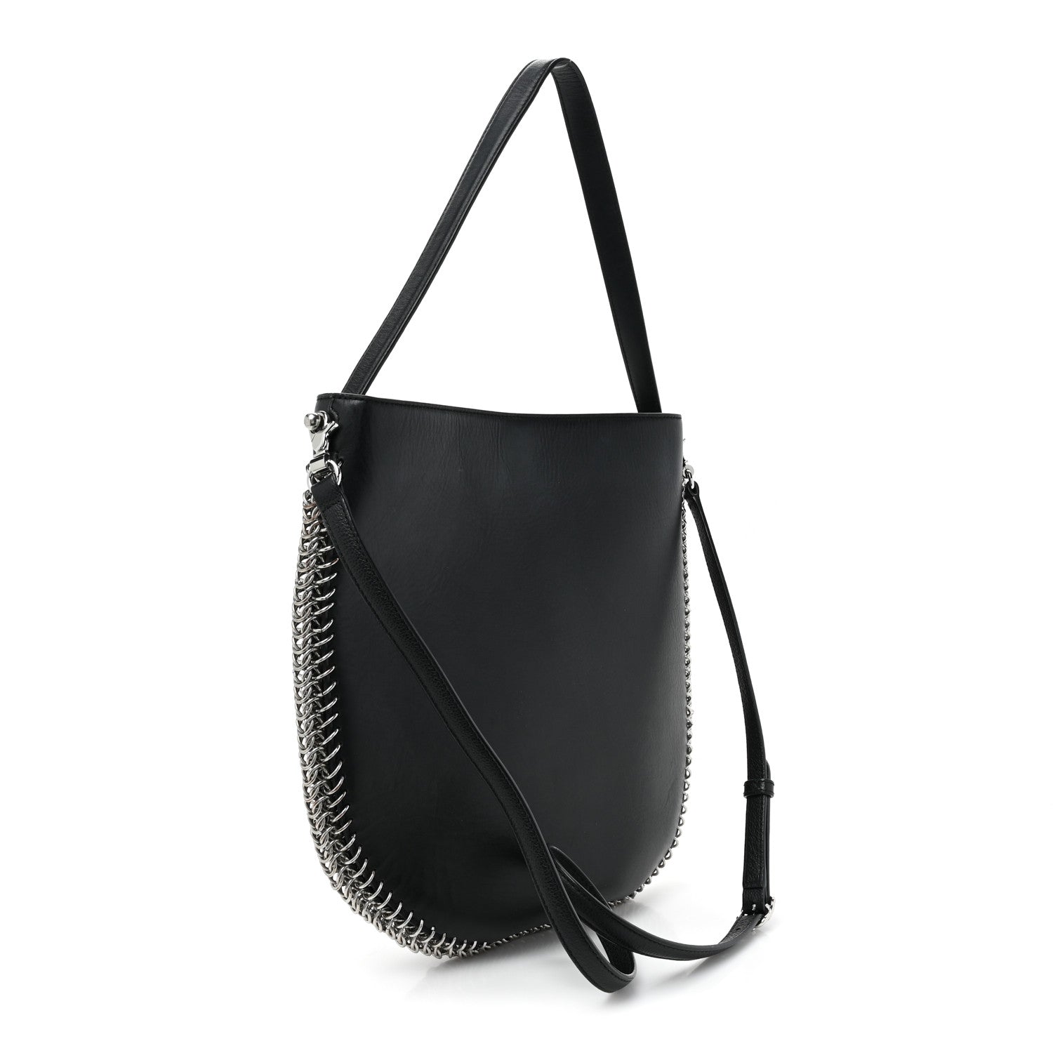 Alexander Wang Calfskin Chain Around Roxy Hobo Black 4 of 13