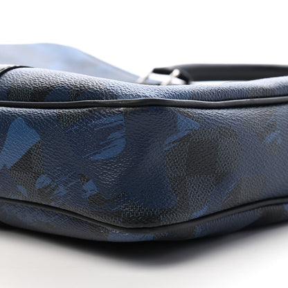 Louis Vuitton Damier Cobalt Camouflage Porte Documents Voyage PM Blue 9 of 9