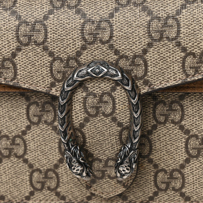 Gucci GG Supreme Monogram Super Mini Dionysus Shoulder Bag Taupe 6 of 10