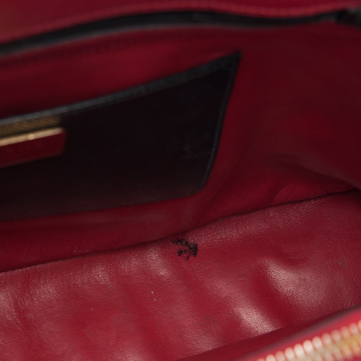 Prada Saffiano Cuir Bi-Color Double Handle Tote Black Fuoco 11 of 11