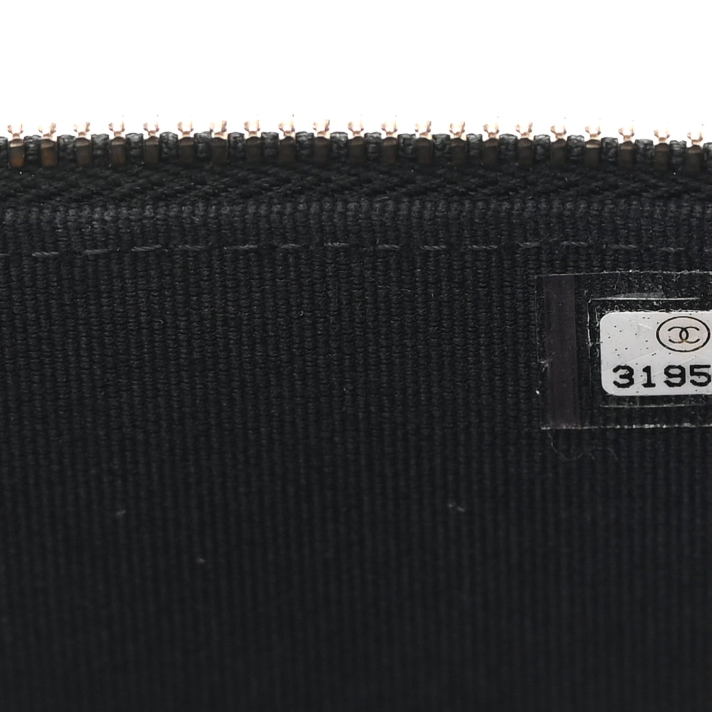 Lambskin Quilted Small Top Handle Vanity Case With Chain Black