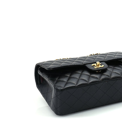 Chanel Caviar Quilted Medium Double Flap  Black 8 of 9
