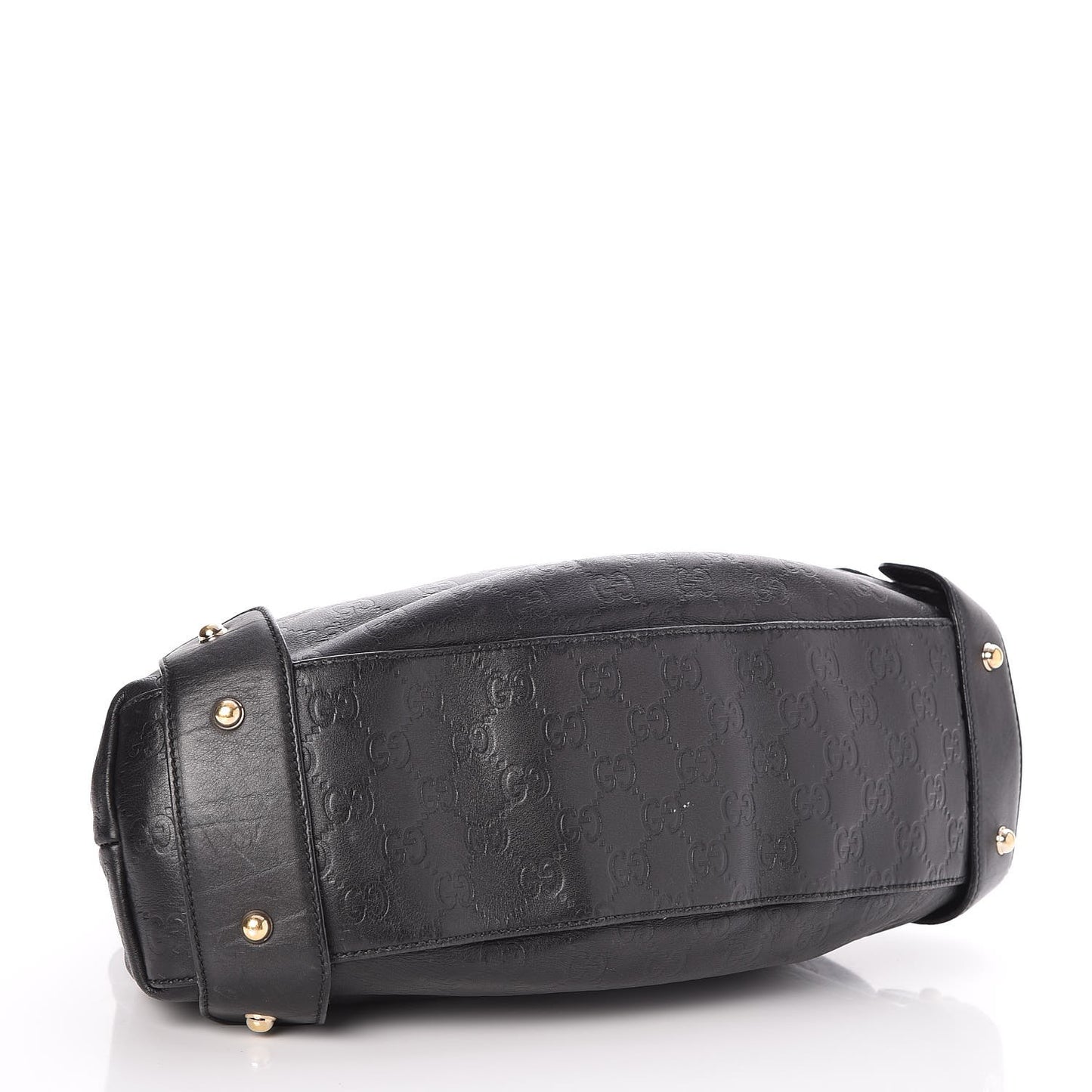 Guccissima Small Pelham Shoulder Bag Black