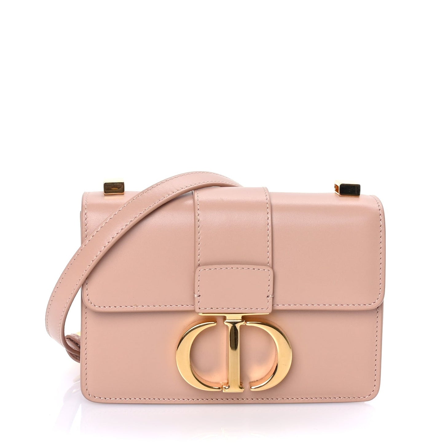 Box Calfskin Micro 30 Montaigne Flap Bag  Rose Des Vents