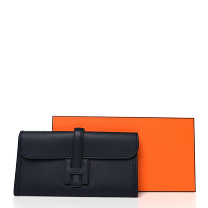 Hermes Swift Jige Elan 29 Clutch Bleu Indigo 9 of 9