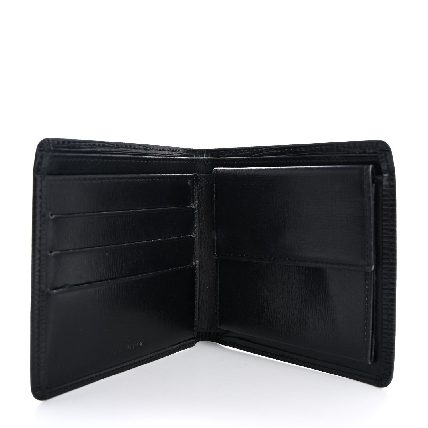 Louis Vuitton Epi Marco Wallet Black 5 of 12