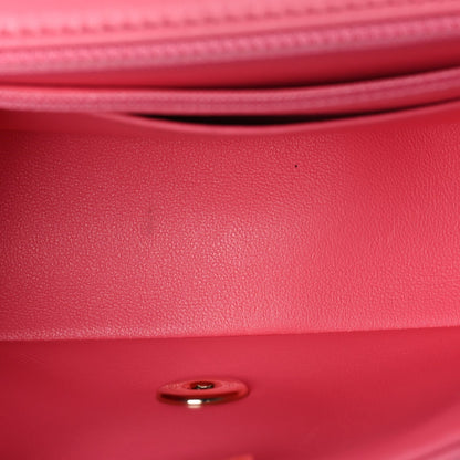 Chanel Lambskin Quilted Mini Rectangular Flap Pink 5 of 9