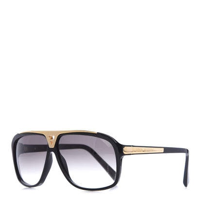 Louis Vuitton Acetate Evidence Sunglasses Z0350W Black 1 of 7