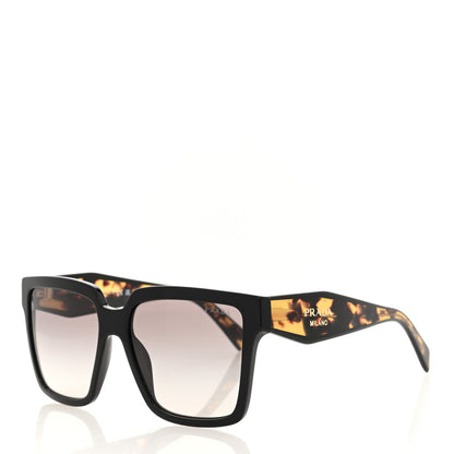 Prada Acetate Square Sunglasses SPR 24Z Black Tortoise 1 of 7