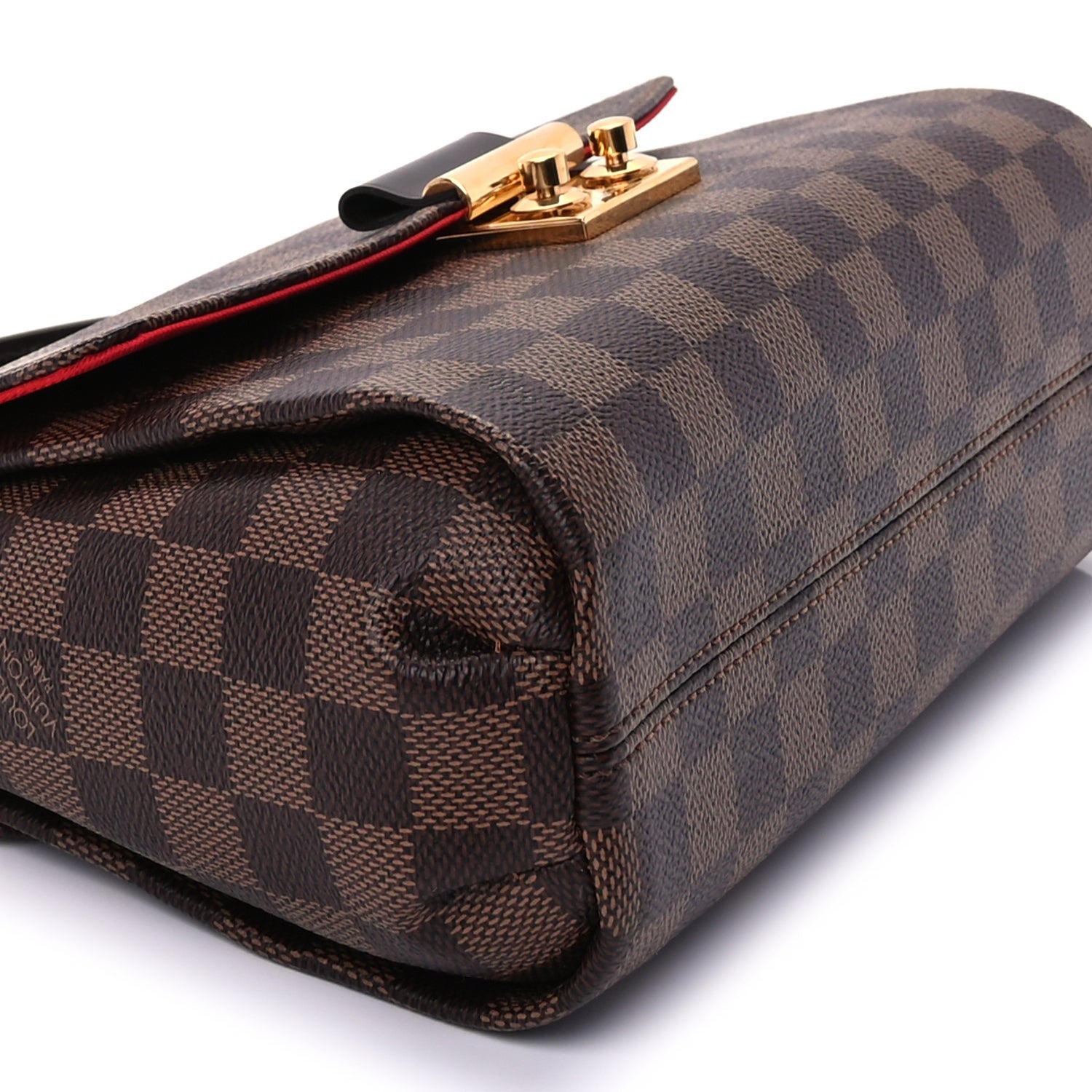 Louis Vuitton Damier Ebene Croisette Brown 7 of 8