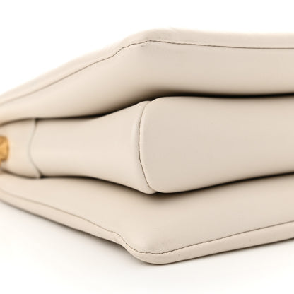 Louis Vuitton Lambskin Embossed Monogram Coussin PM Beige Cream 8 of 11