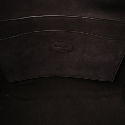 Burberry Nubuck Small Soft Bayswater Satchel Ebony 4 of 8