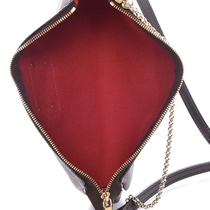 Louis Vuitton Damier Ebene Eva Clutch 6 of 9