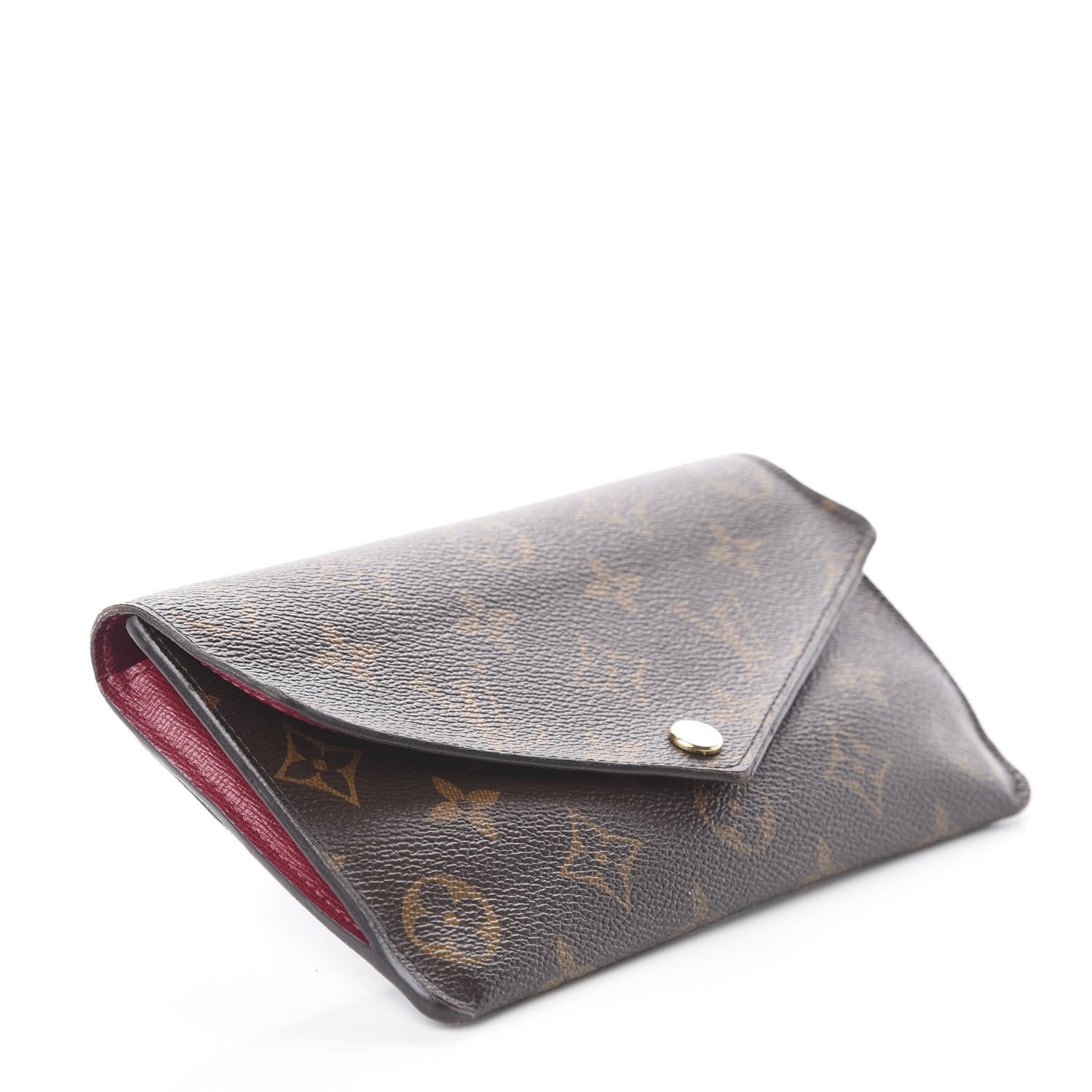 Louis Vuitton Monogram Jeanne Wallet Fuchsia 3 of 5