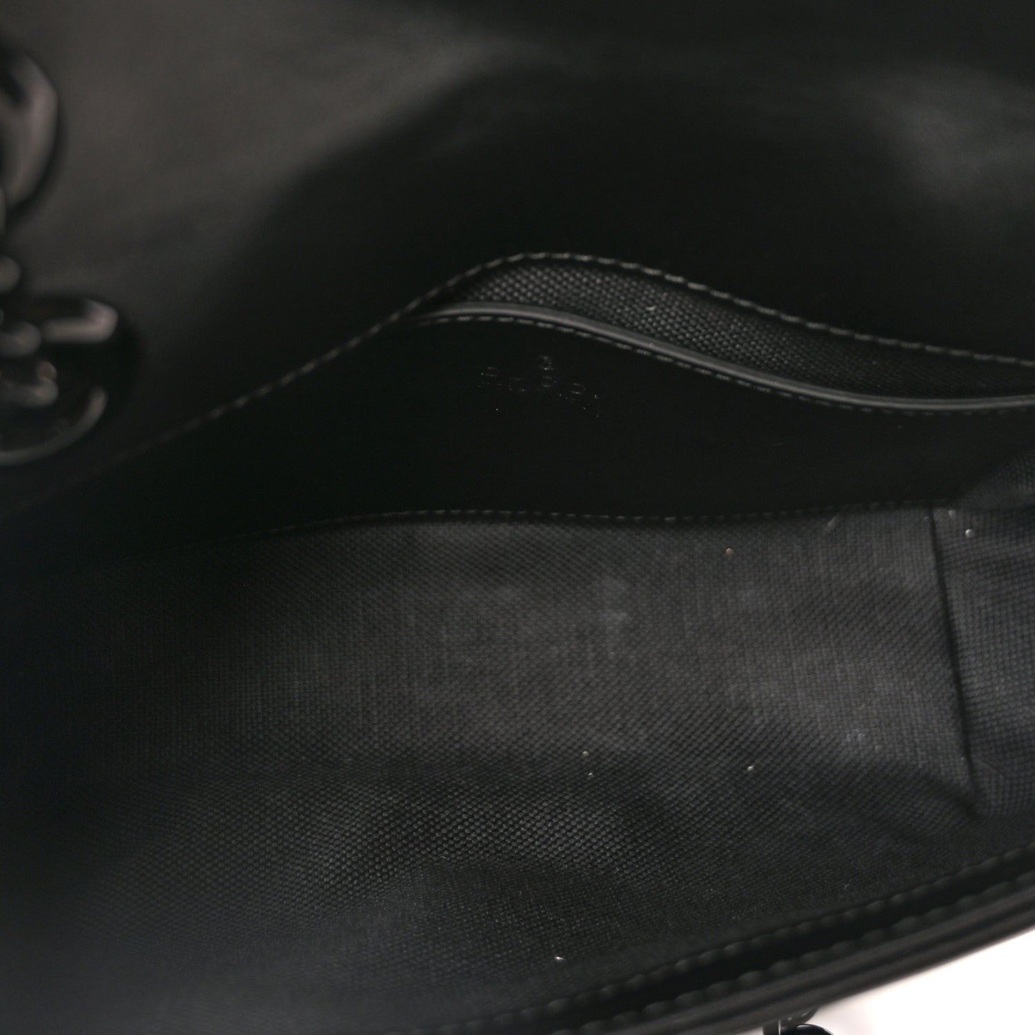 Gucci Calfskin Matelasse Monochrome Mini GG Marmont Shoulder Bag Black 4 of 8