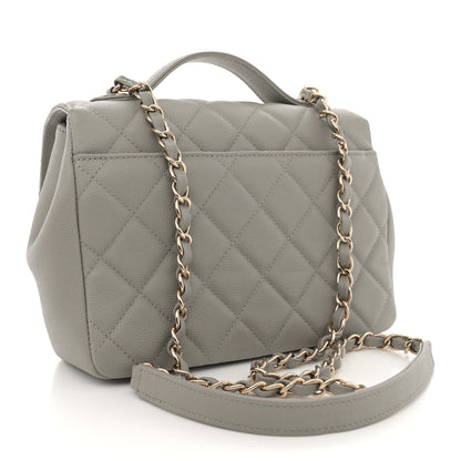 Chanel Caviar Quilted Medium Business Affinity Flap Grey 3 of 11