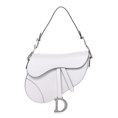 Christian Dior Calfskin Saddle Bag White 1 of 11