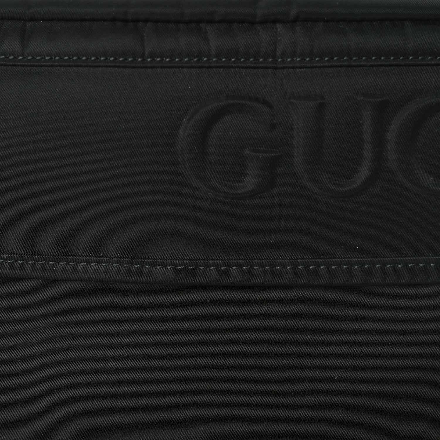 Gucci Nylon Large Logo Belt Bag Black 5 of 7