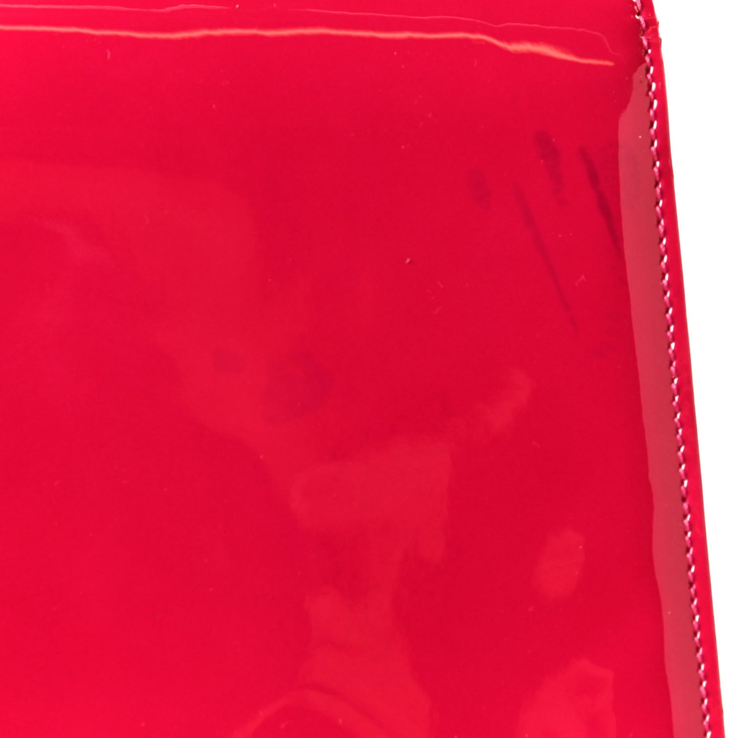 Patent Monogram Large Belle De Jour Clutch Fuchsia