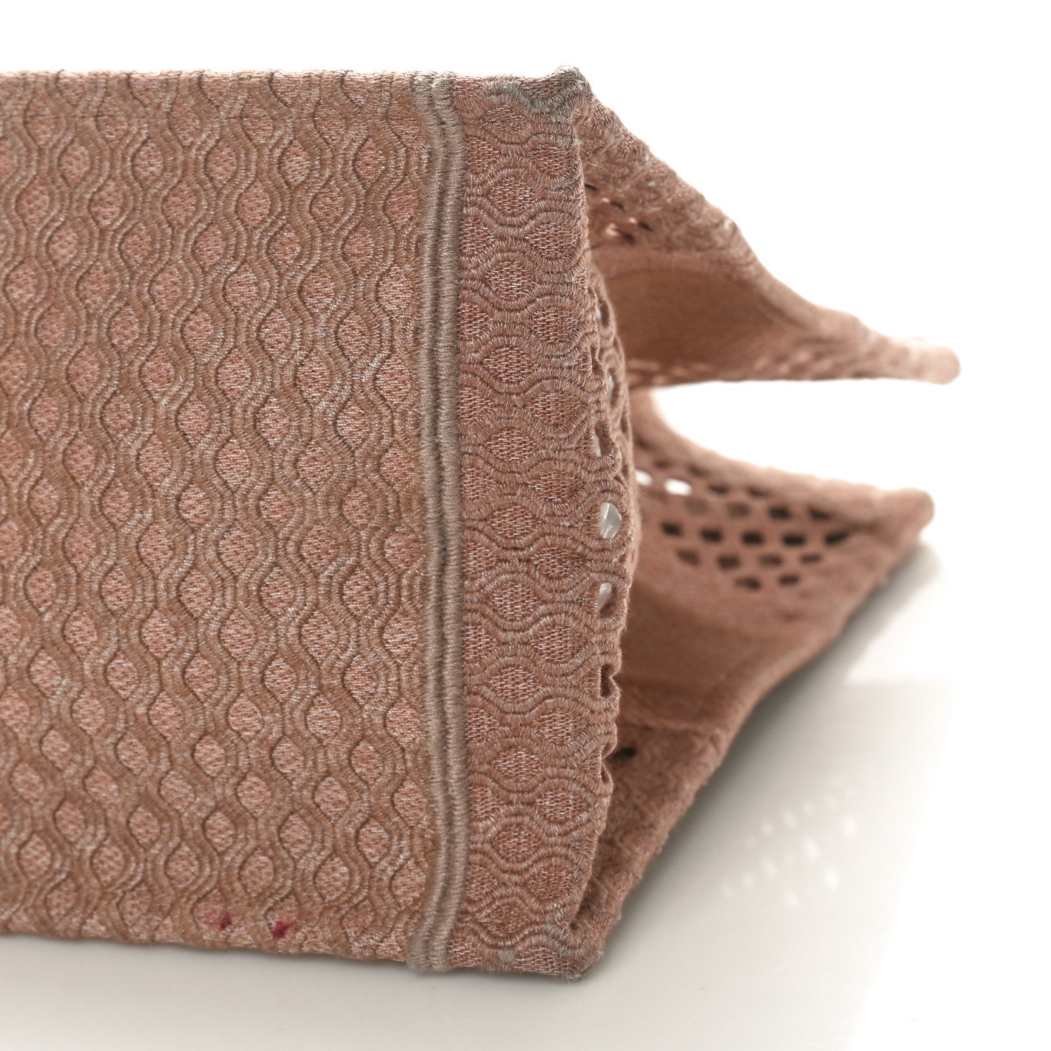 Christian Dior Mesh Embroidered Medium Book Tote Clay 10 of 10