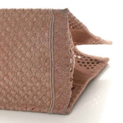 Christian Dior Mesh Embroidered Medium Book Tote Clay 10 of 10