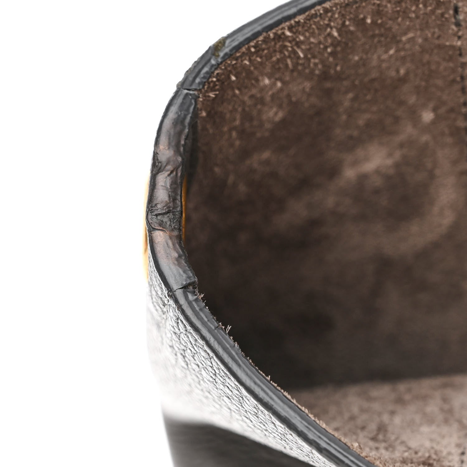 Celine Soft Grained Calfskin Small Sangle Bucket Bag Kohl 11 of 12