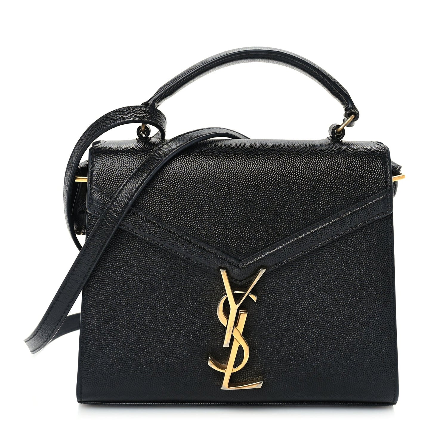 Grain de Poudre Mini Classic Monogram Cassandra Top Handle  Black