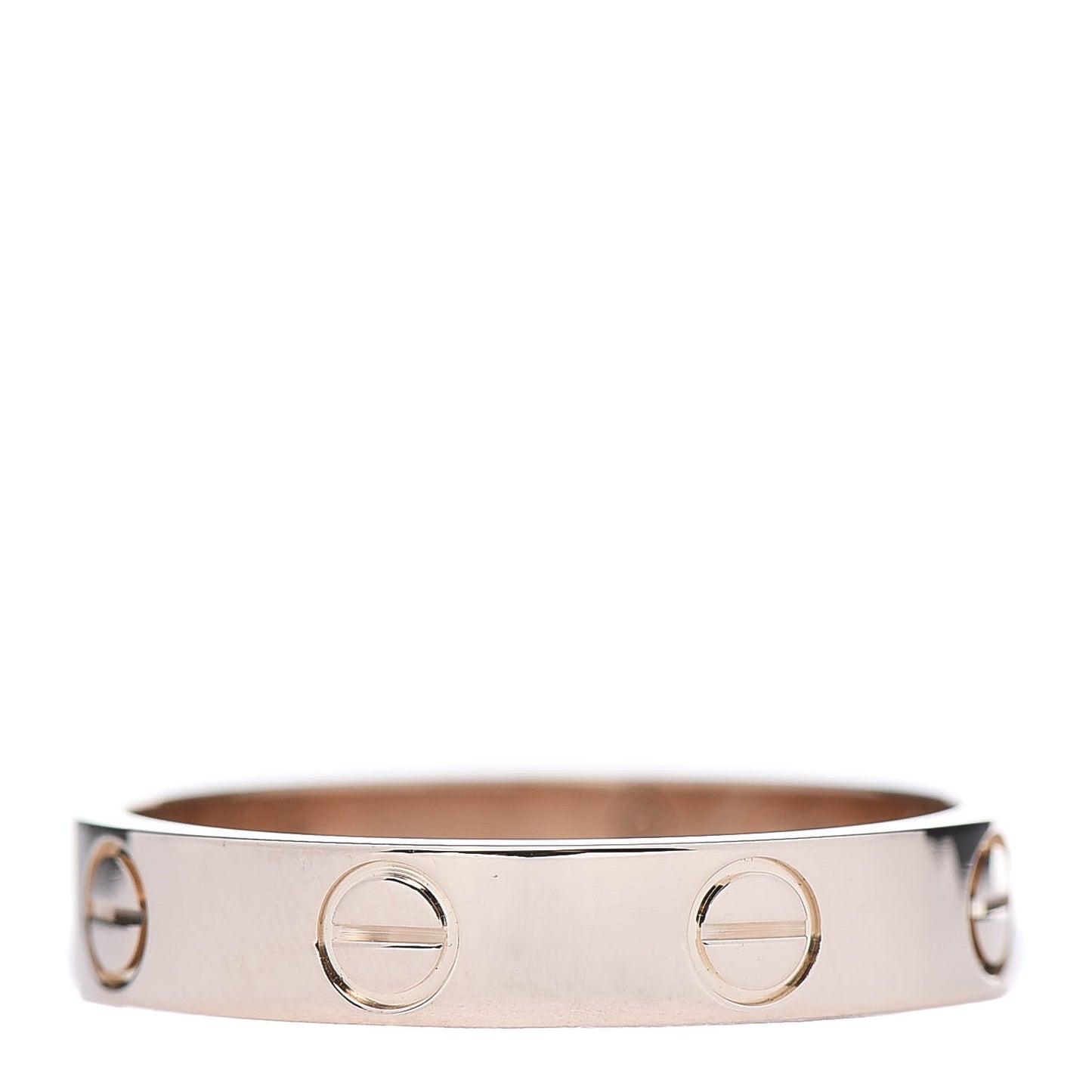 18K Pink Gold 3.5mm LOVE Wedding Band Ring 52 6