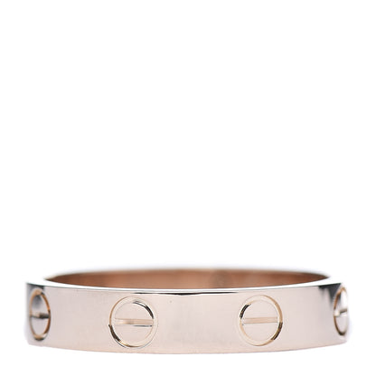 Cartier 18K Pink Gold 3.5mm LOVE Wedding Band Ring 52 6 3 of 4