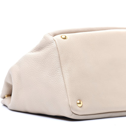 Prada Vitello Daino Tote Sabbia 8 of 9