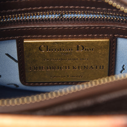 Christian Dior x Friedrich Kunath Velvet Medium Lady Dior Multicolor 6 of 14