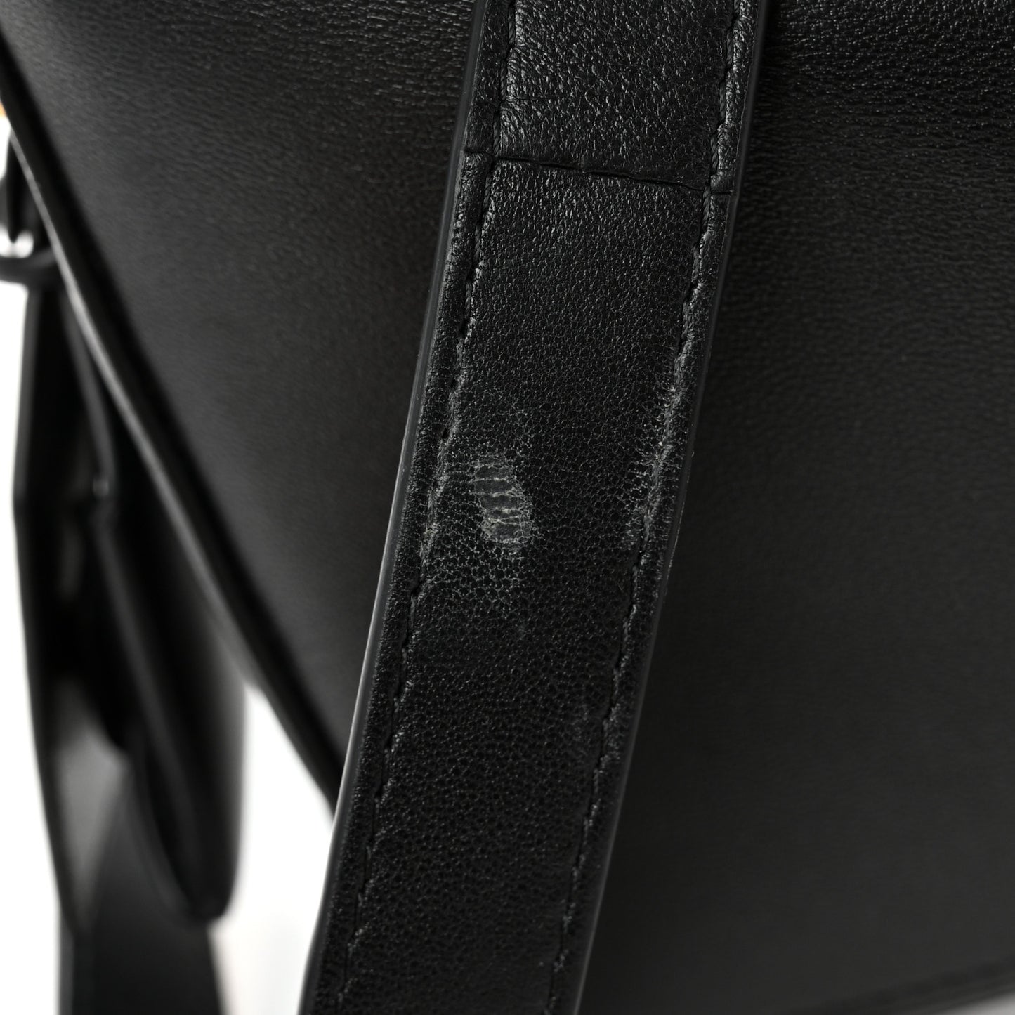 Nappa Lambskin Small Featherlight Puzzle Bag Black