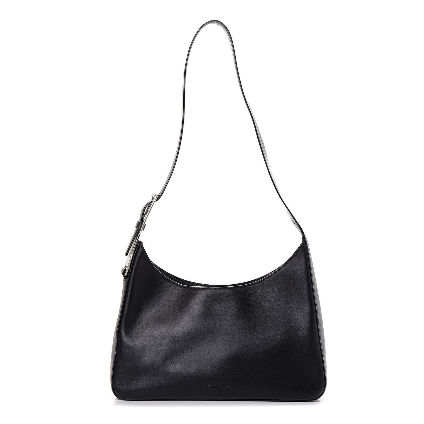 Calfskin Shoulder Bag Black