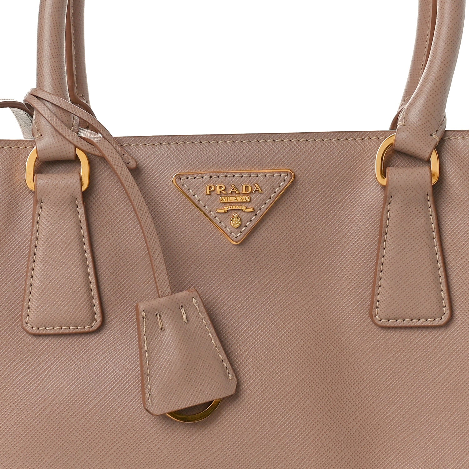 Prada Saffiano Medium Galleria Double Zip Tote Cammeo 7 of 13