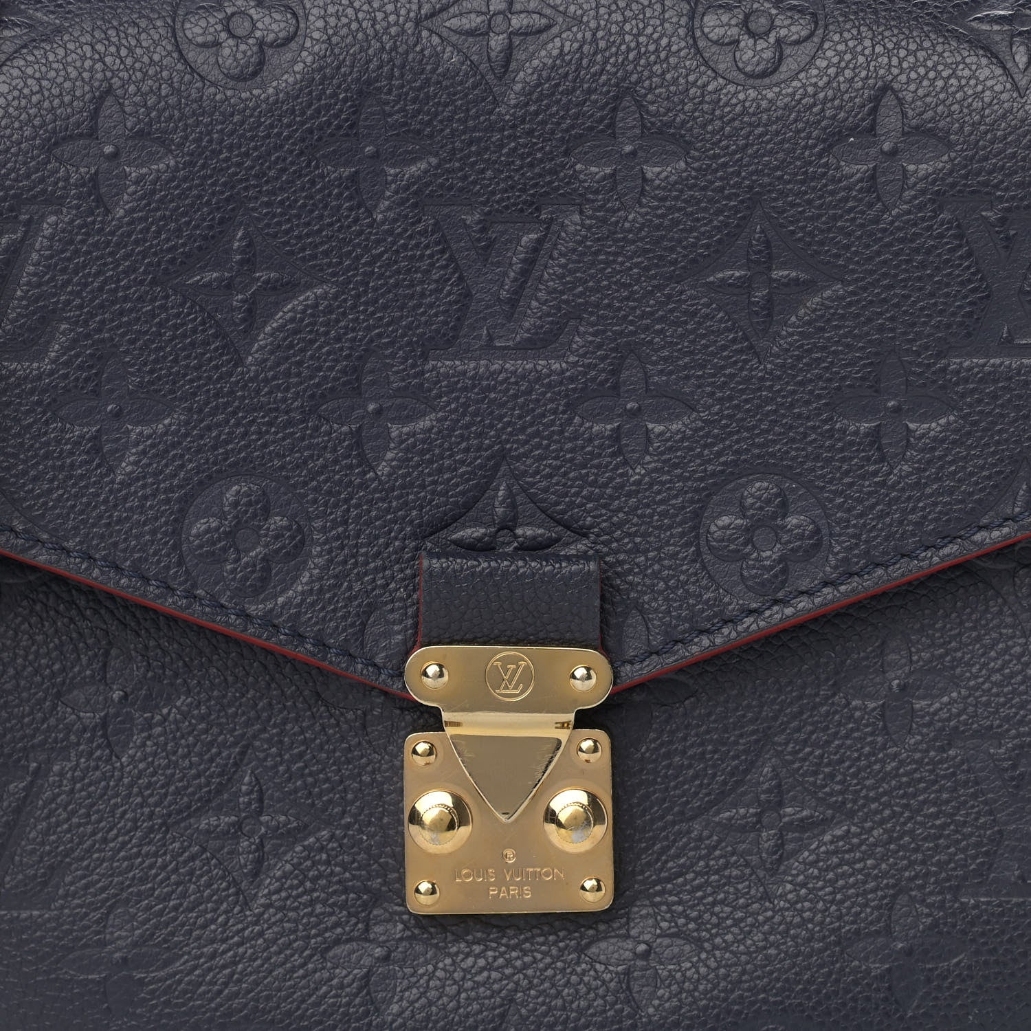 Louis Vuitton Empreinte Pochette Metis Marine Rouge 8 of 10