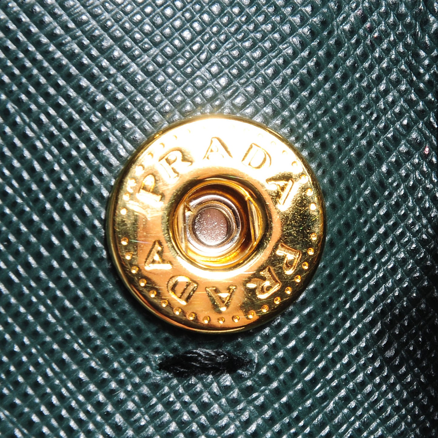 Saffiano Lux Small Double Zip Tote Smeraldo