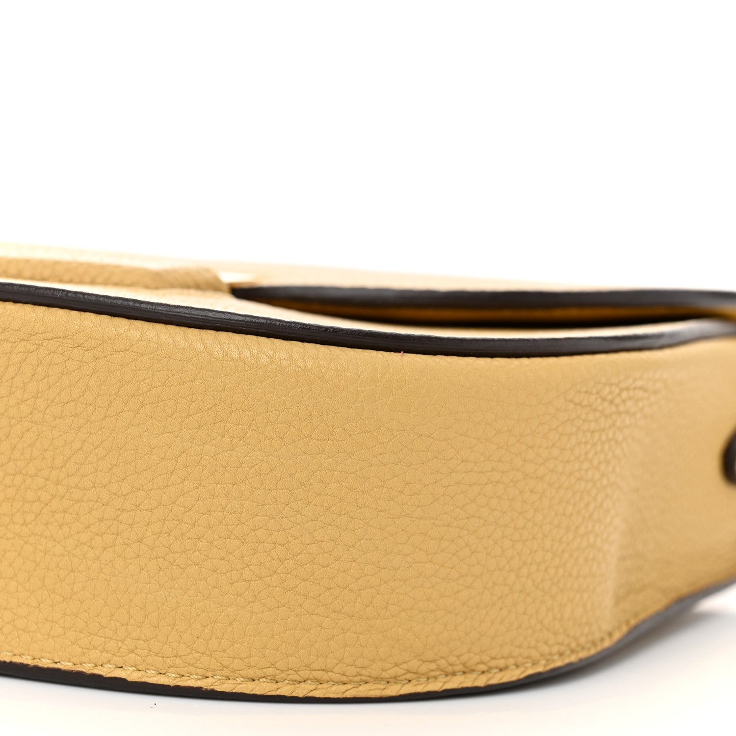 Celine Grained Calfskin Small Trotteur Vanilla 10 of 12