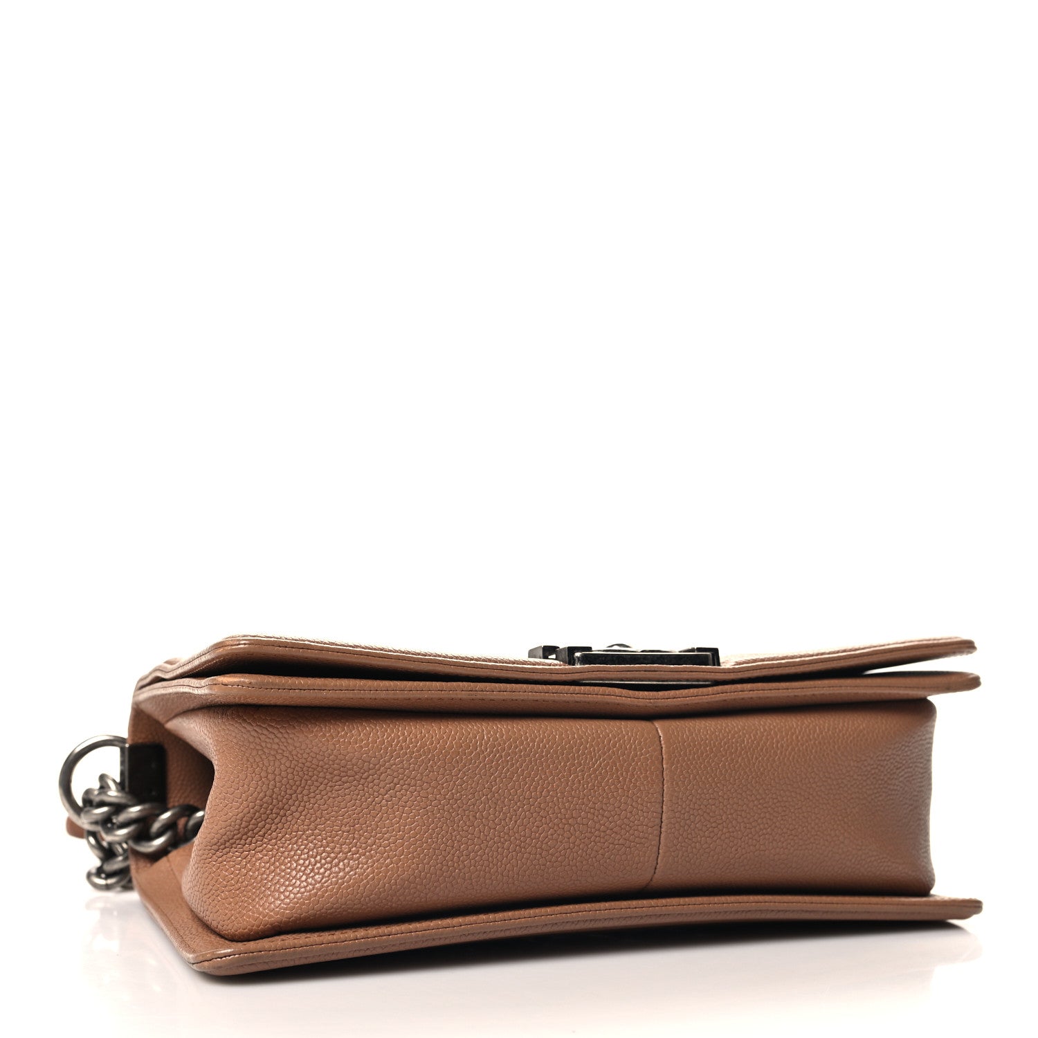 Chanel Caviar Quilted Medium Boy Flap Beige 4 of 10