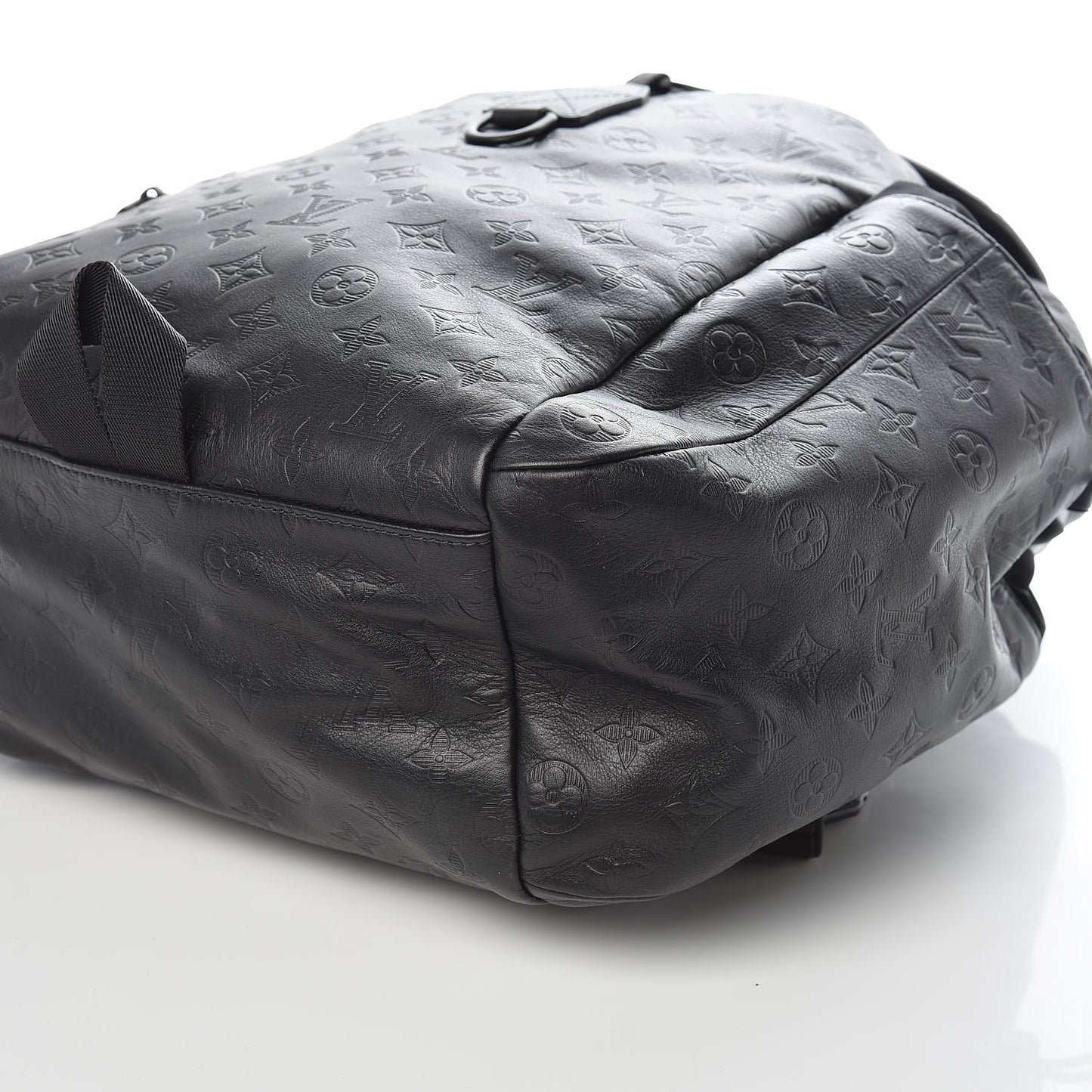 Calfskin Monogram Shadow Discovery Backpack Black