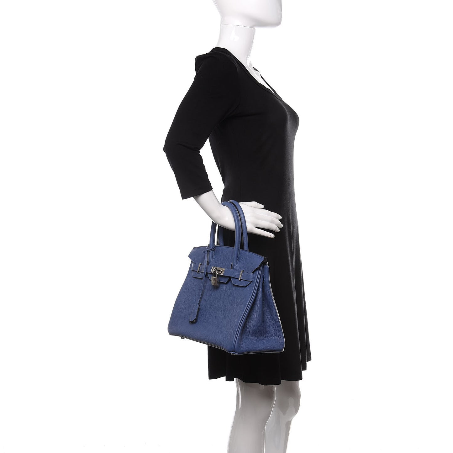 Togo Birkin 30 Bleu Brighton