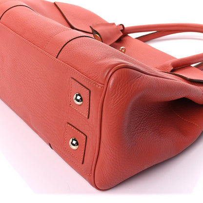 Mulberry Small Classic Grain Bayswater  Coral 8 of 8